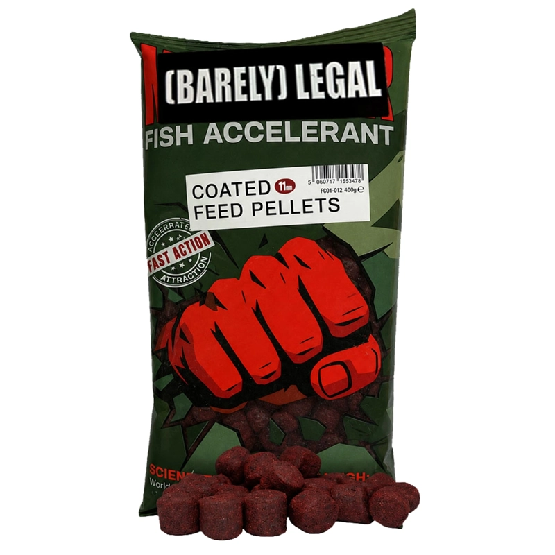 Fjuka Carp Fish Accelerant Coated Feed Pellets 400g